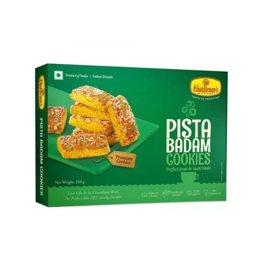 Haldiram's Badam & Pista Cookies 250g